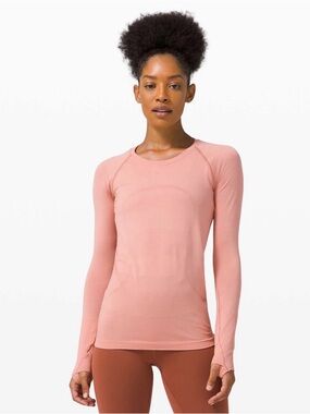 Lululemon Swiftly Tech Long Sleeve 2.0
Pink Pastel / Pink Pastel
